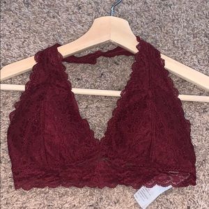 Hollister ( Gilly Hicks ) Maroon Bralette
